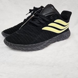 ADIDAS Sobakov Soccer Black Semi Frozen Yellow EE4398 Mens 9.5